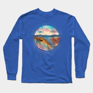 Landscape painting 07 Long Sleeve T-Shirt